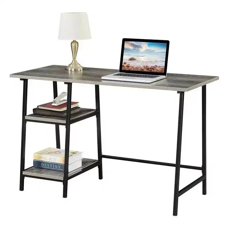 Bureaux d'ordinateur en composite de bois, couleur noire, 71 cm de haut, avec tiroir universel