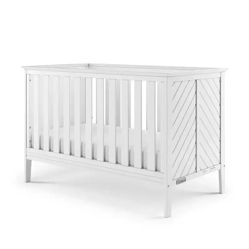 Lit de bébé convertible 3-en-1, se transforme en lit de jour, en lit d'enfant, 3 positions de matelas, non toxique, finition sécuritaire pour bébé