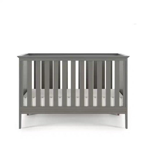 Lit de bébé convertible 3-en-1, se transforme en lit de jour, en lit d'enfant, 3 positions de matelas, non toxique, finition sécuritaire pour bébé