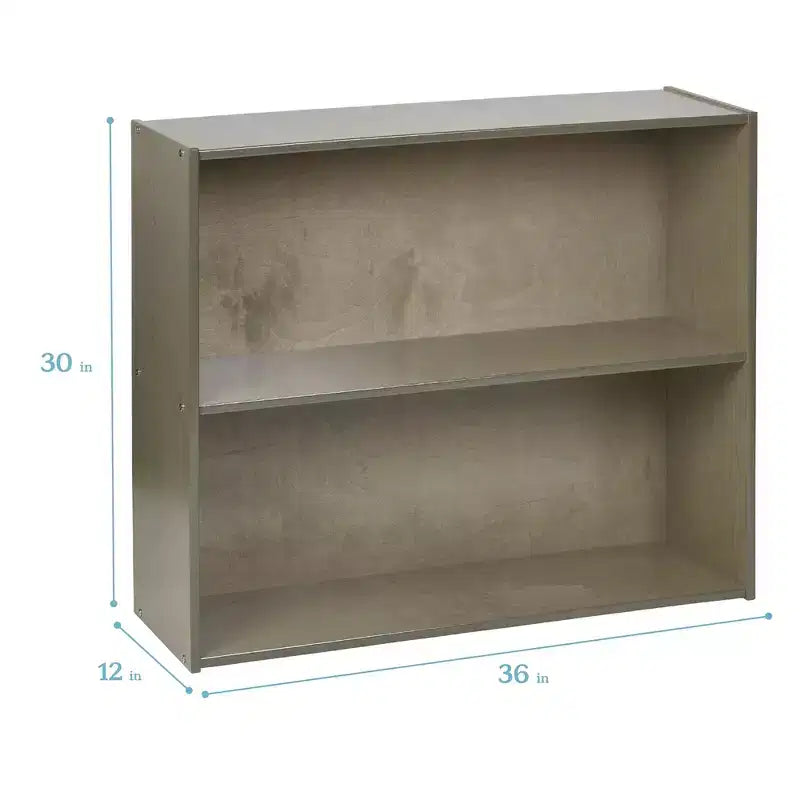Meuble de rangement simple face 2 étagères , 30 po, Mobilier de classe