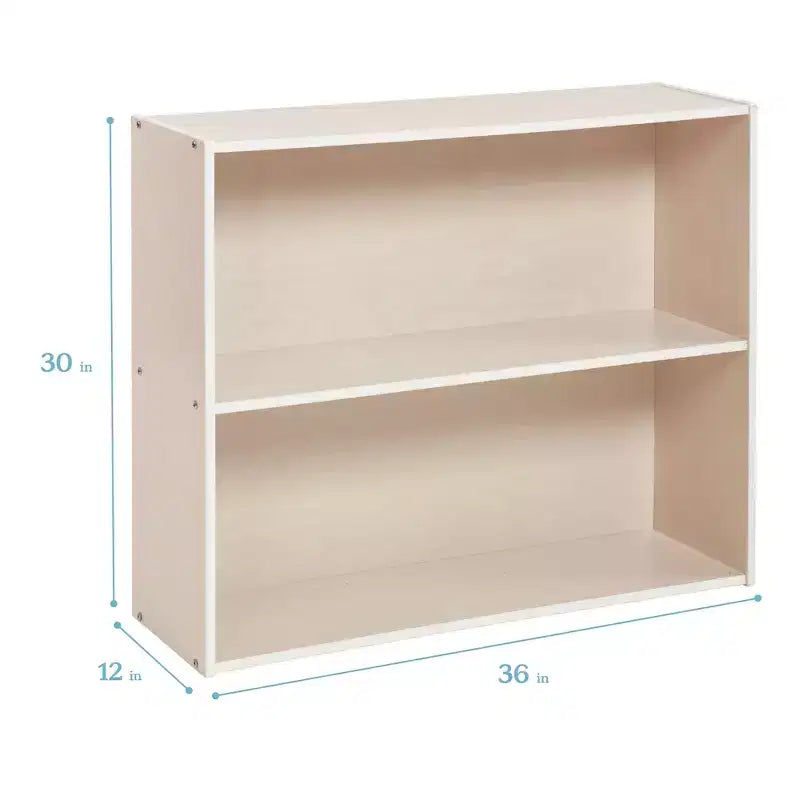 Meuble de rangement simple face 2 étagères , 30 po, Mobilier de classe