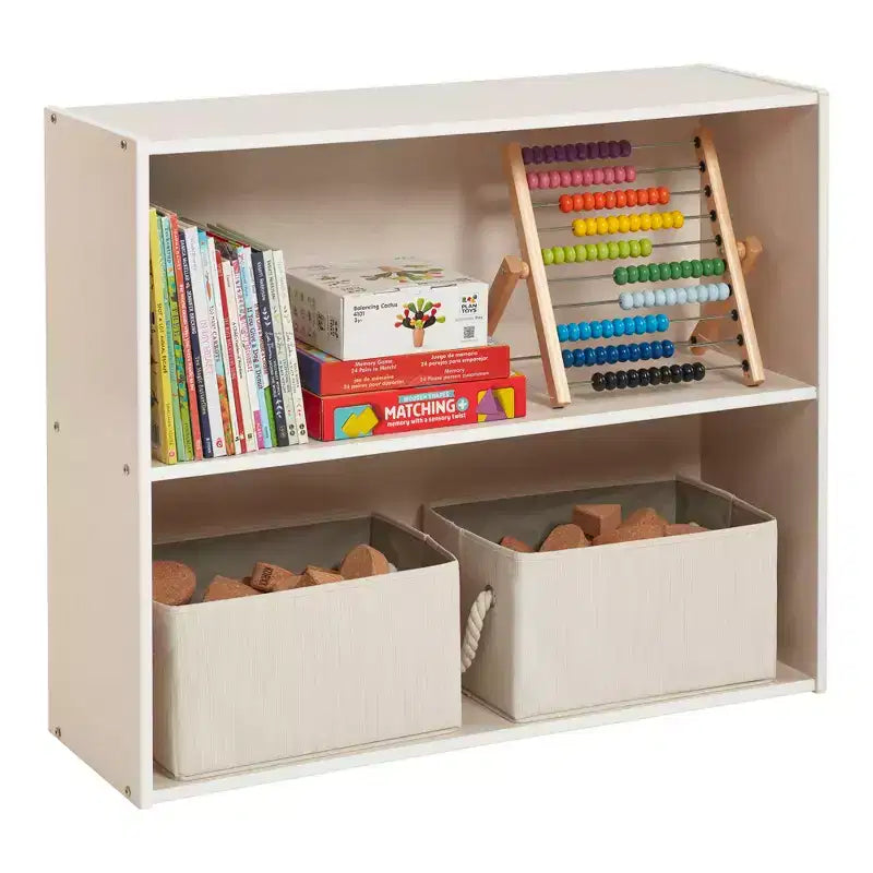 Meuble de rangement simple face 2 étagères , 30 po, Mobilier de classe