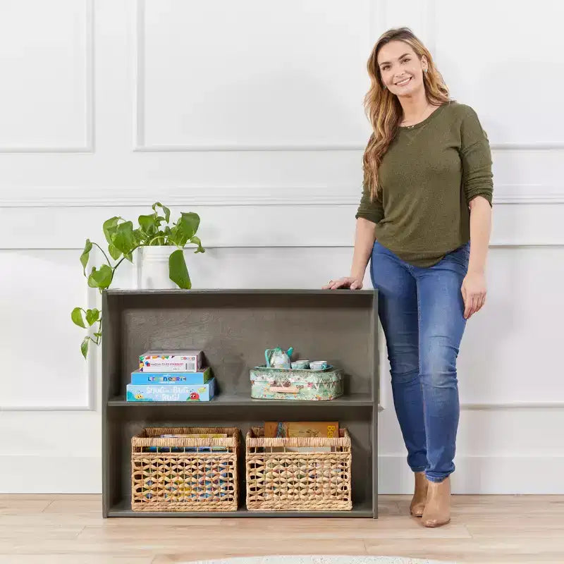 Meuble de rangement simple face 2 étagères , 30 po, Mobilier de classe